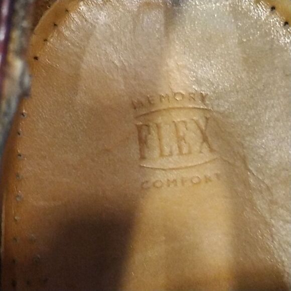 Cole Haan Memory Flex Comfort Burgundy Leather Lace Up Derby Dress Shoe Sz 9.5 - Picture 13 of 13